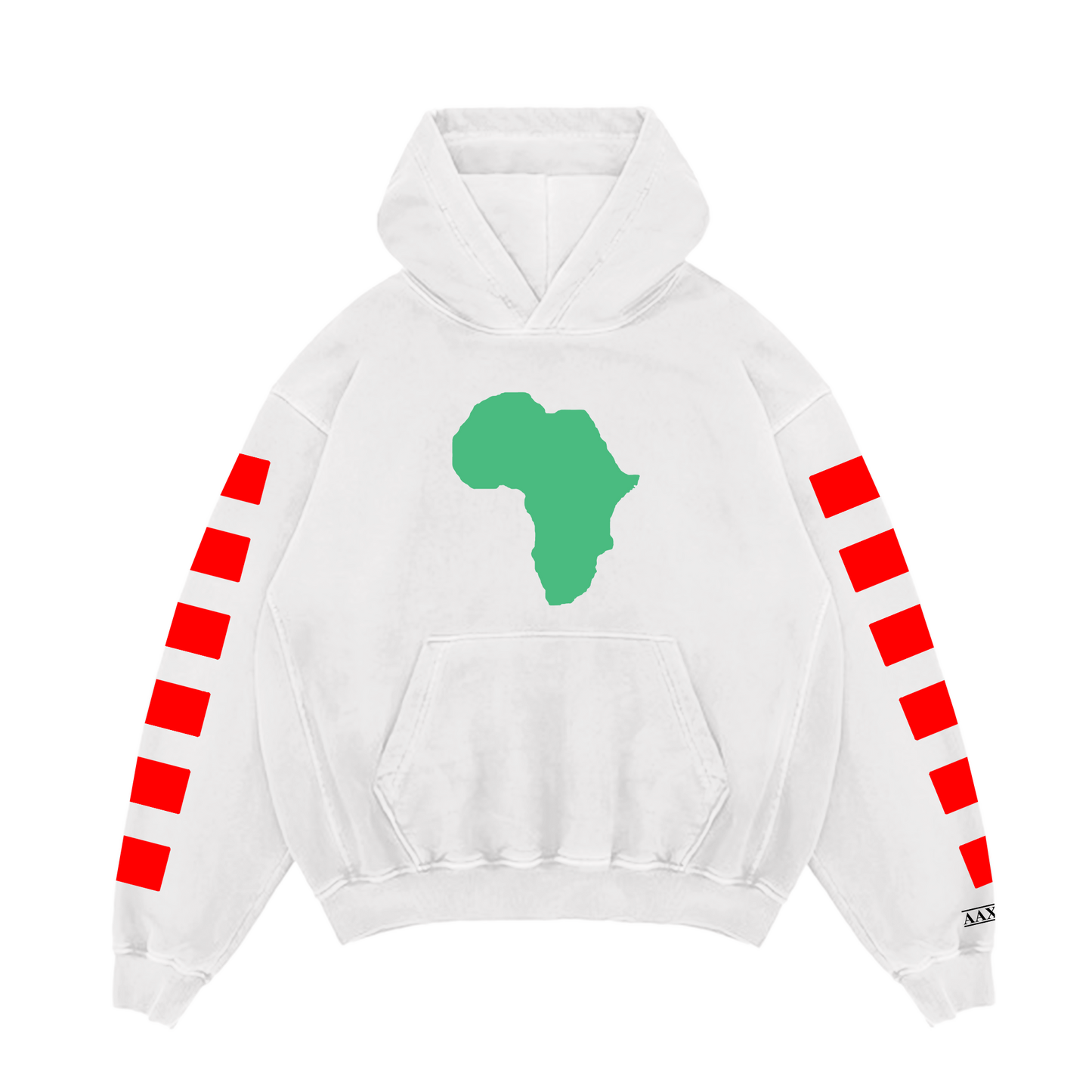 FLAG HOODIE - WHITE
